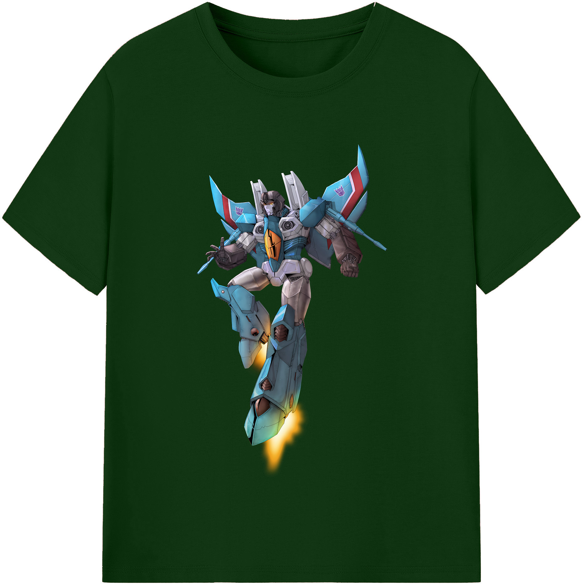 （画像用） Transformers トランスフォーマー 綿100％半袖Tシャツ（フロントプリント）